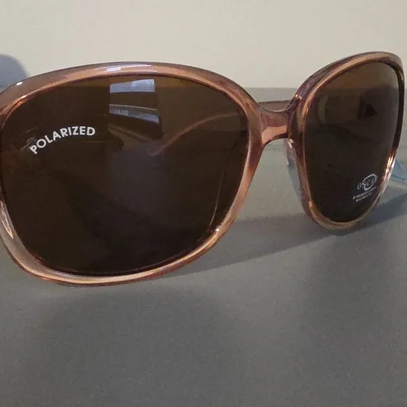 OSCAR by OSCAR DE LA RENTA NWT Translucent Frame Polarized Sunglasses - Picture 1 of 12